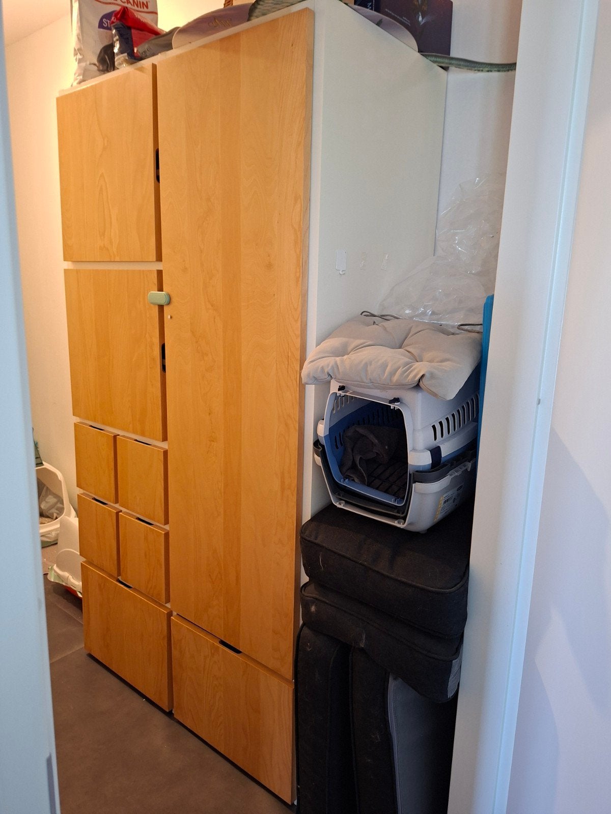 IKEA Kledingkast - Gebruikt, Gratis Af te Halen, Ophalen, Gebruikt, Met deur(en), 200 cm of meer