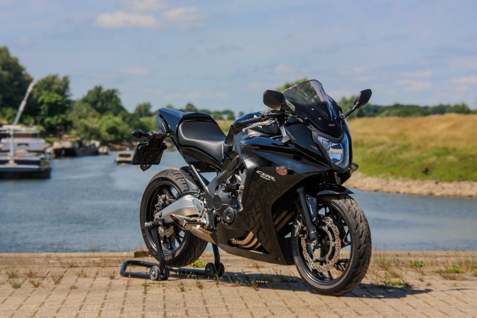 Honda CBR650F ABS Akrapovic, Occasion, 4 cilinders, Motorrijbewijs A, Meer dan 35 kW