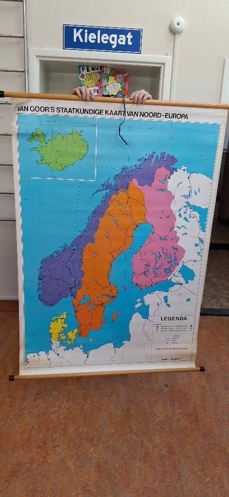 Schoolplaat, Ophalen, Aardrijkskunde