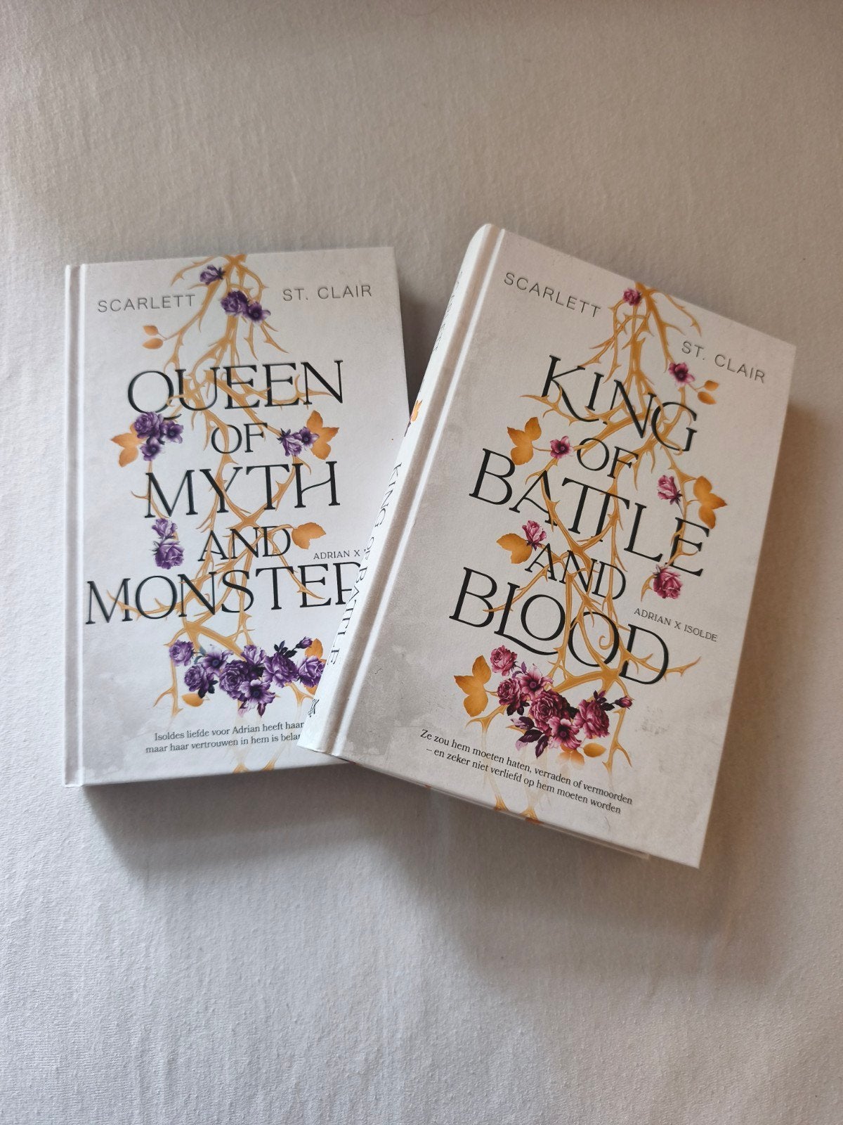 King of Battle and Blood & Queen of Myth and Monsters, Ophalen of Verzenden, Zo goed als nieuw
