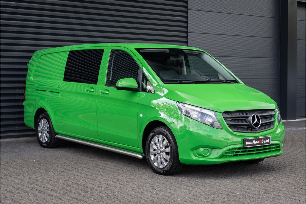 Mercedes-Benz Vito 116 CDI Extra Lang DC Comfort (bj 2018), Achterwielaandrijving, Gebruikt, 4 cilinders, Bedrijf