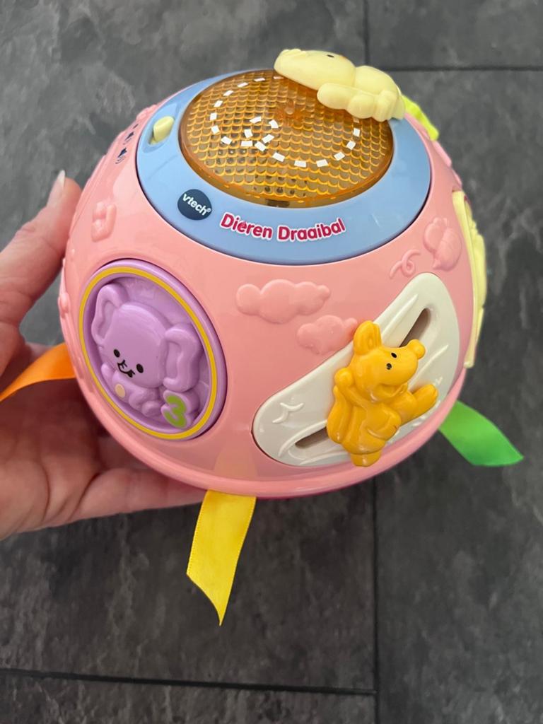 VTech Dieren Draaibal - Interactief Speelgoed, Ophalen of Verzenden, Zo goed als nieuw, Overige typen, Met licht