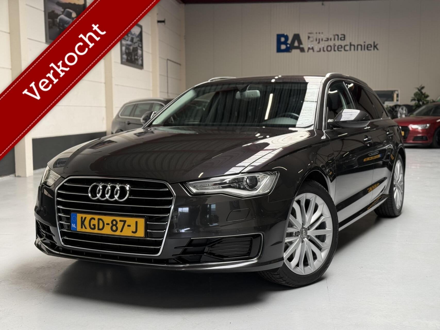 Audi A6 Avant 2.0 TFSI | 252PK | Leer | Camera | Standkachel, Auto's, Audi, Gebruikt, Euro 6, 4 cilinders, Leder