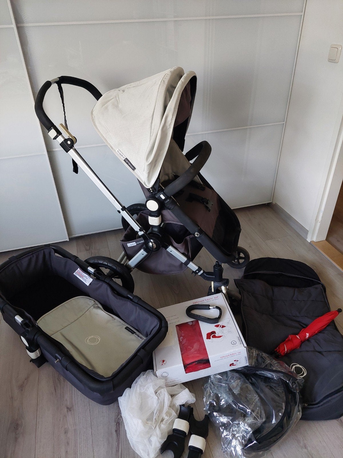 Bugaboo Cameleon - Inclusief Reiswieg en Accessoires, Ophalen, Gebruikt, Bugaboo, Combiwagen
