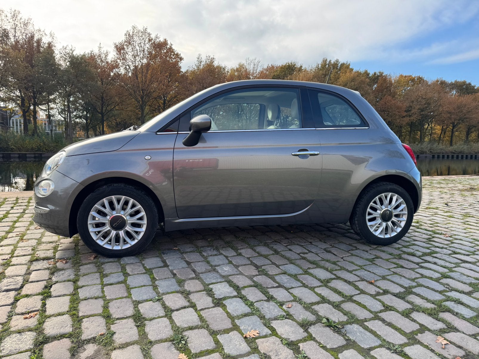Mooie Fiat 500 lounge  1.2 ltr. van 2018 evt inruil mogelijk, Auto's, Fiat, Particulier, Te koop