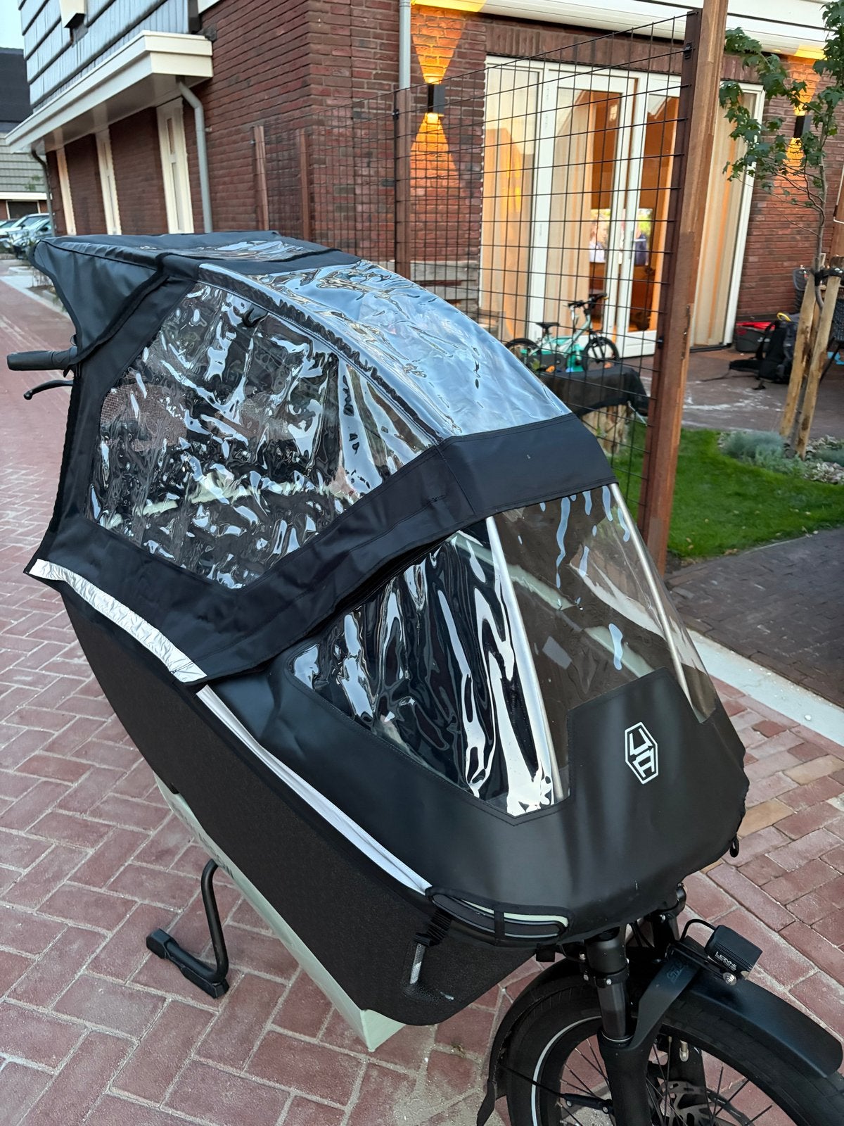 Urban Arrow FamilyNext regenhuif, Ophalen, Opvouwbaar, Zo goed als nieuw, Kinderkar