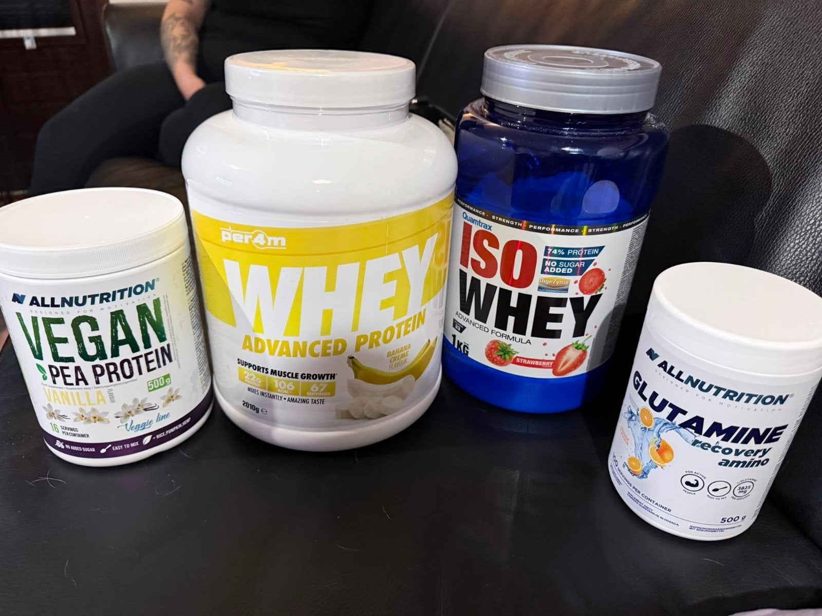 Ongeopende Eiwitshakes en Glutamine - Diverse Merken, Ophalen of Verzenden