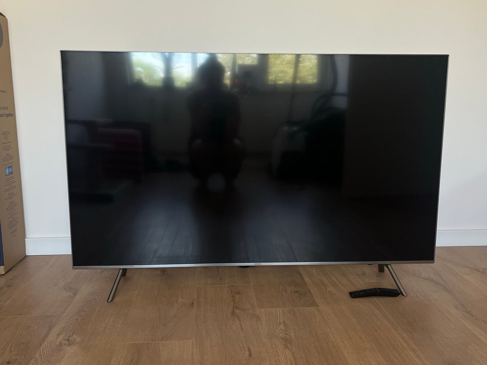 Samsung 55 inch QLED Smart TV, Ophalen, QLED, 120 Hz, Zo goed als nieuw