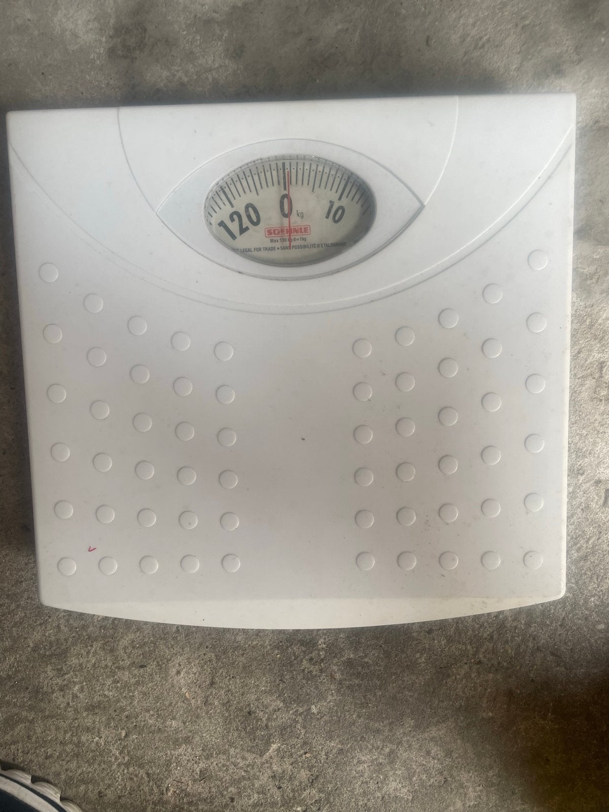 Analoge Personenweegschaal - Soehnle tot 130 kg, Analoog, 100 kg of meer, Ophalen of Verzenden, Zo goed als nieuw