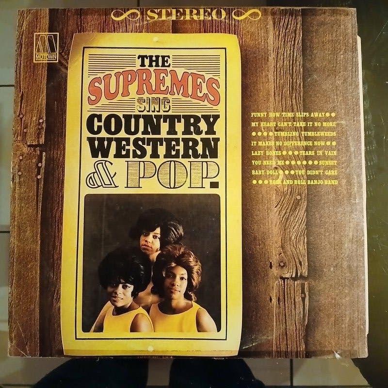 The Supremes Sing Country Western & Pop LP, LP, Gebruikt, Originele persing, Ophalen of Verzenden