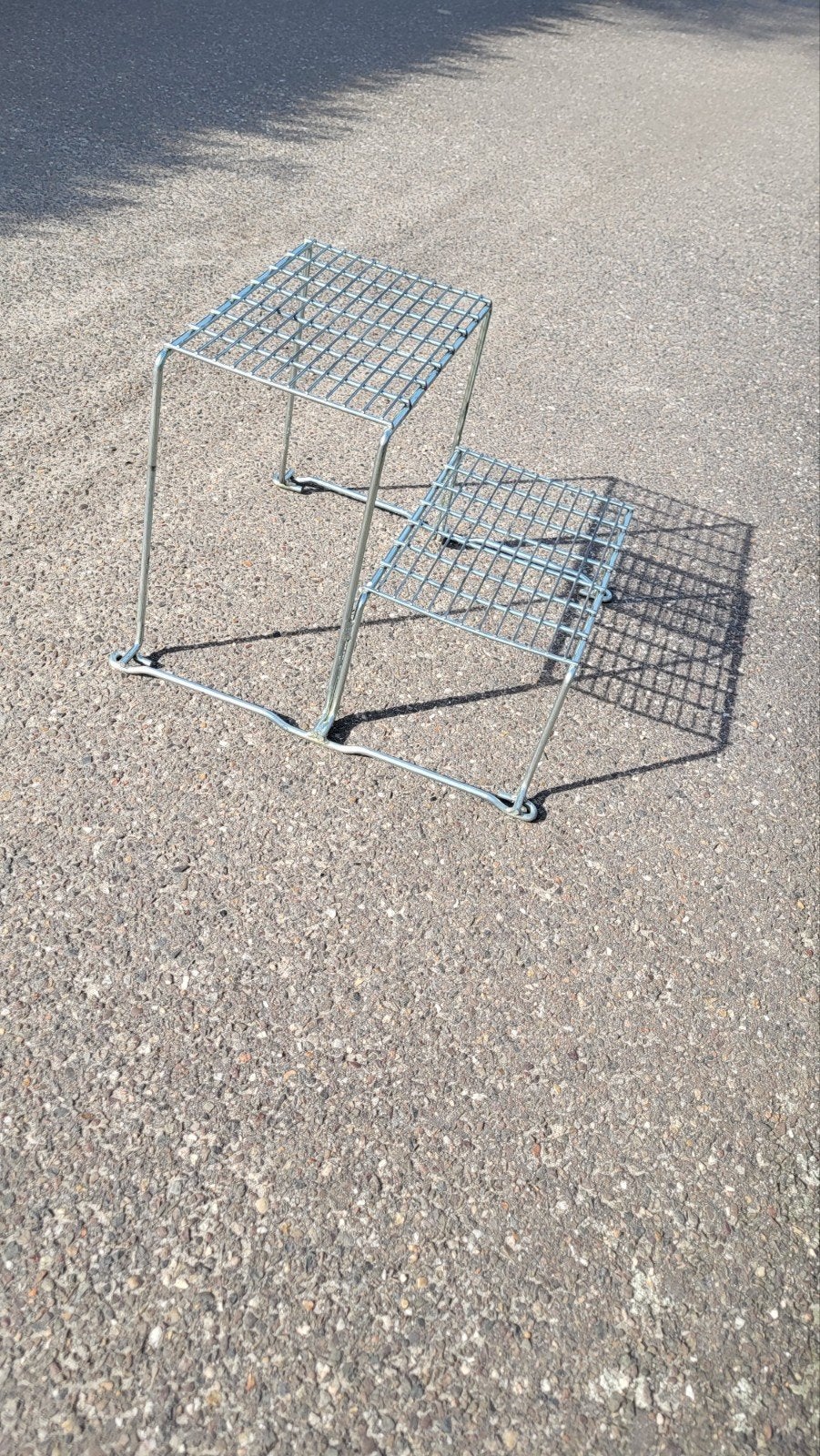 Metalen opstapje voor caravan of camper, nieuw, Caravans en Kamperen, Ophalen, Nieuw