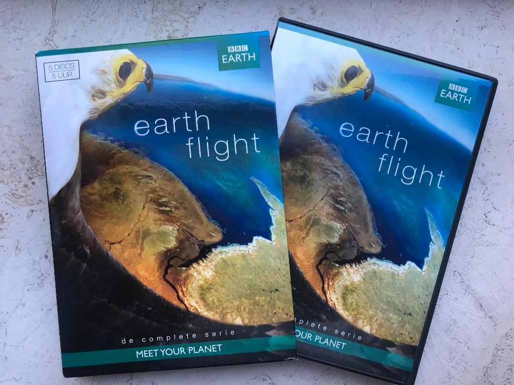 Earth Flight De Complete Serie ( 5 DVD Box ), Boxset, Natuur, Ophalen of Verzenden, Zo goed als nieuw