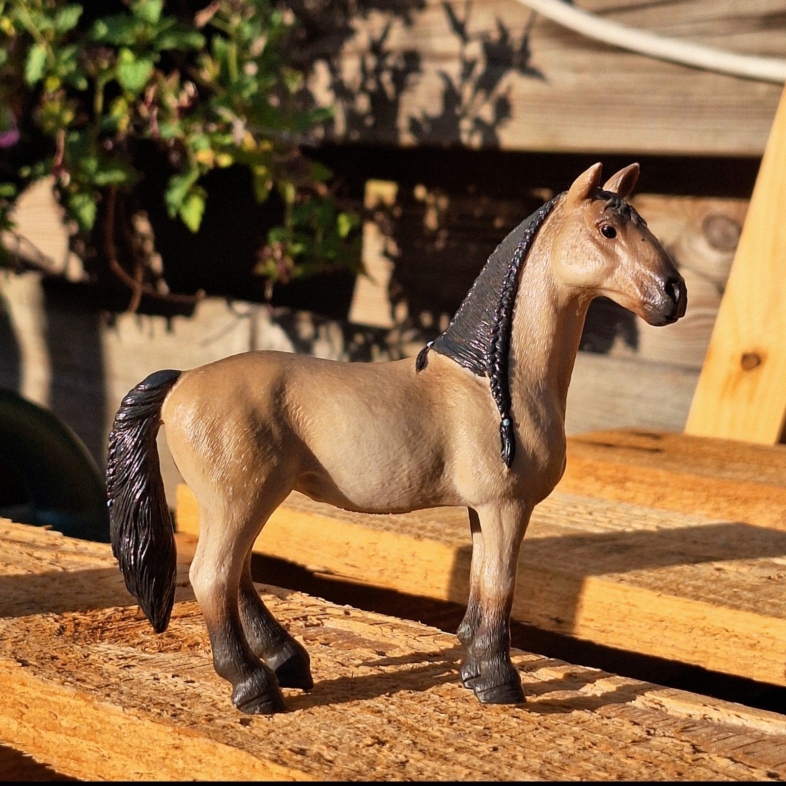 Schleich Criollo Definitivo merrie (model 13948), Verzamelen, Dierenverzamelingen, Zo goed als nieuw, Beeldje of Figuurtje, Paard
