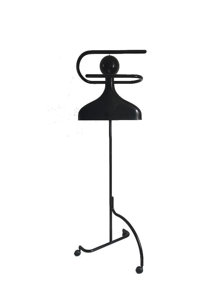 Zeldzame vintage Kartell Anna Castelli design dressboy valet, Ophalen, Gebruikt, Zwart, Overige materialen