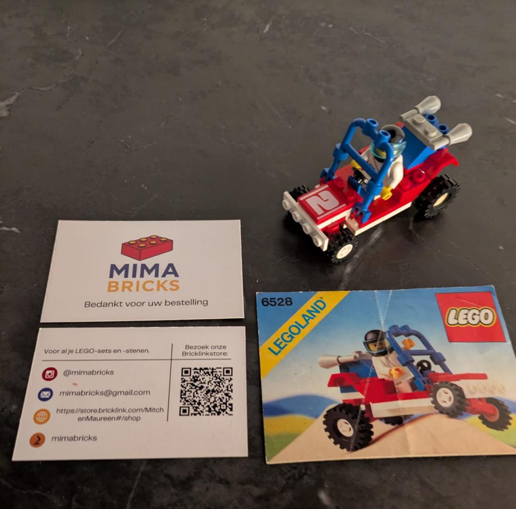 Lego Legoland 6528: Rallye-buggy (Complete set), Gebruikt, Lego, Ophalen of Verzenden, LEGOLAND