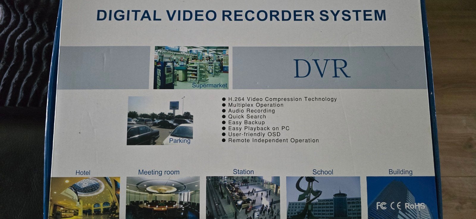 Beveiligingssysteem opnameset met vier camera's, Ophalen of Verzenden, Zo goed als nieuw, Tv en Weergevers