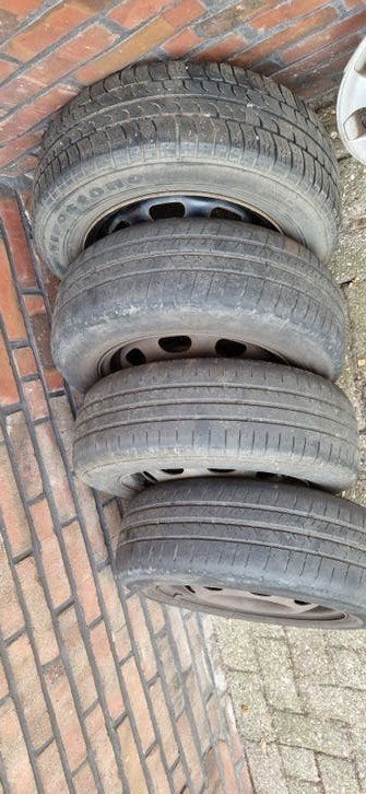 4x velgen vw lupo 3x wiel doppen, Ophalen