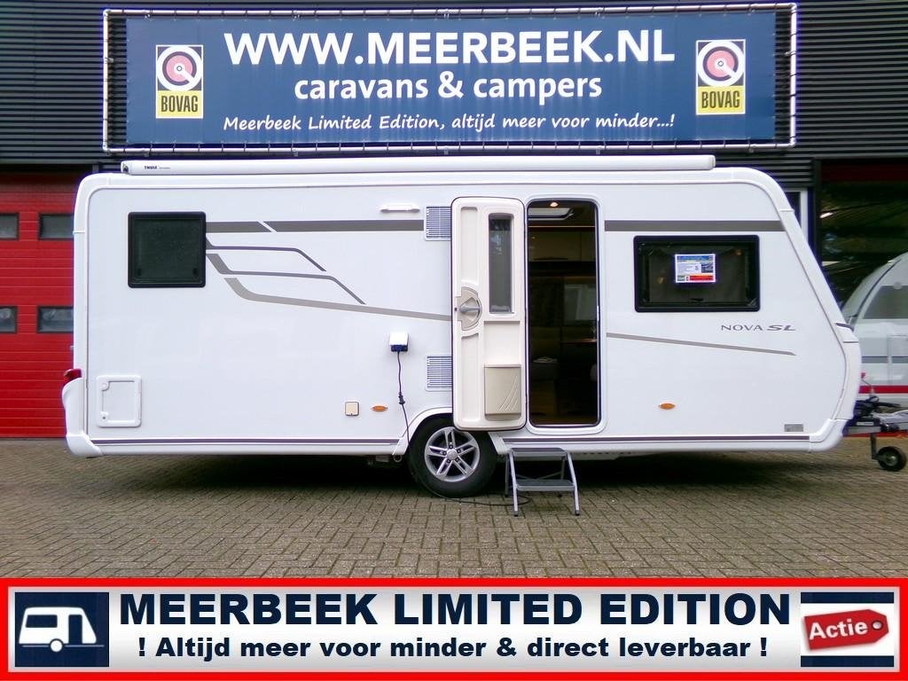 Eriba Nova SL 545 +MOVER +AIRCO +THULE +VLOERVERWARMING +ALU, Caravans en Kamperen, Rondzit, Schokbreker, Particulier, Overige typen