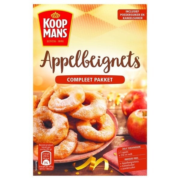 Gezocht koopmans appelbeignets mix, Diversen, Levensmiddelen, Ophalen of Verzenden