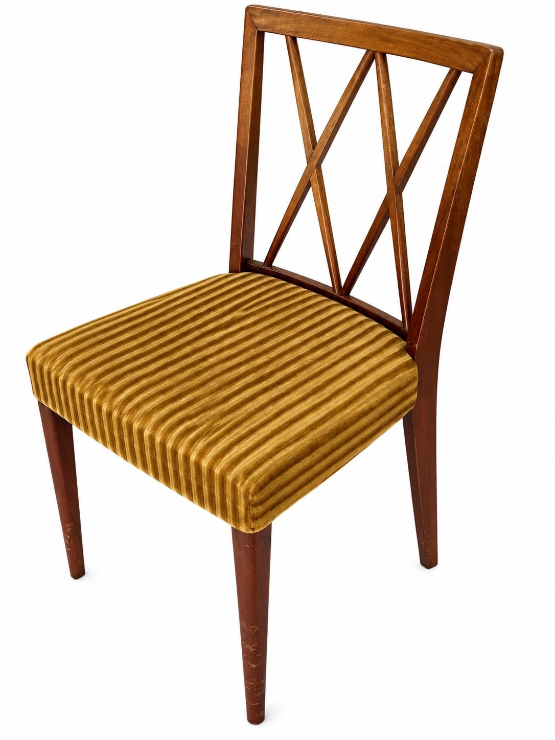 Vintage A.A. Patijn stijl stoel – Jaren 50/60 – Mid Century, Ophalen, Gebruikt, Bruin, Eén