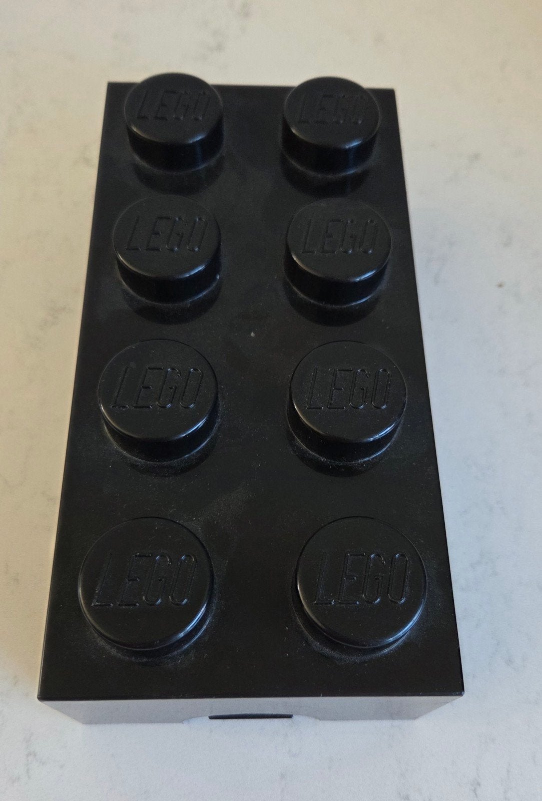 Lego Broodtrommel Zwart - Handige Lunchbox voor Kinderen, Ophalen of Verzenden