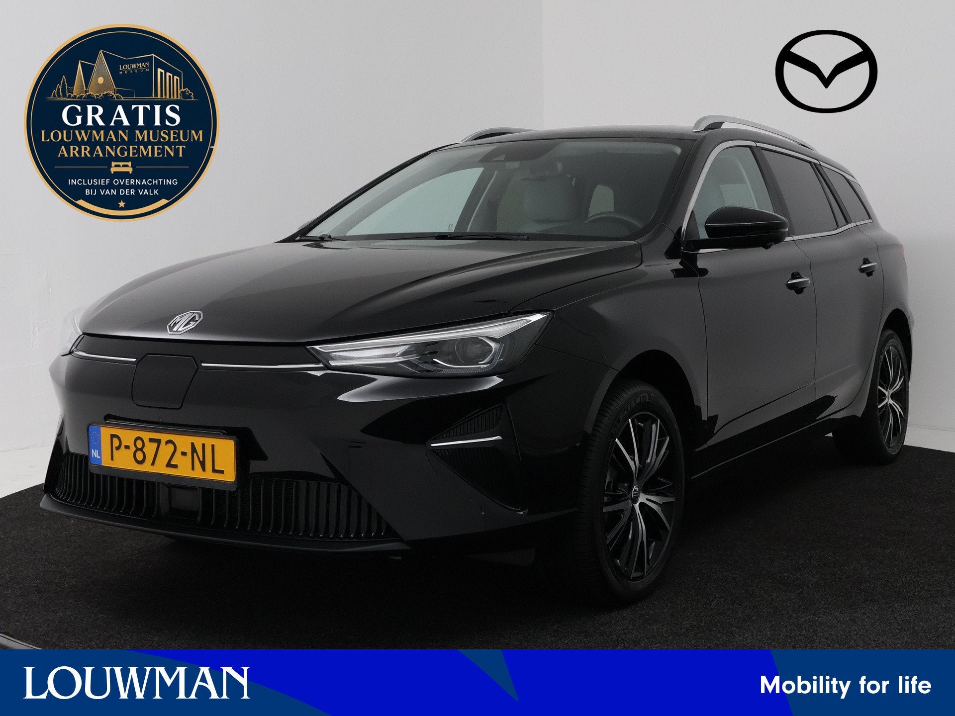 MG Mg5 electric Standard Range Luxury 50 kWh | SOH 91,4% | A, 12 maanden, Gebruikt, 274 min, Zwart