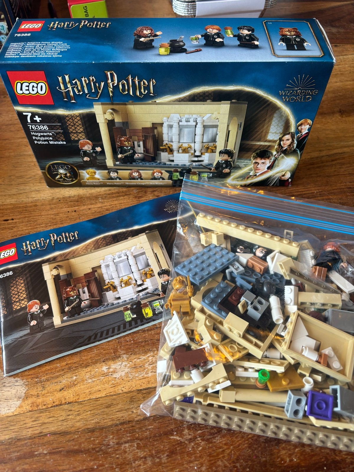 LEGO Harry Potter 76386 Zweinstein: Fout met Polyjuice Potio, Gebruikt, Lego, Harry Potter, Ophalen of Verzenden