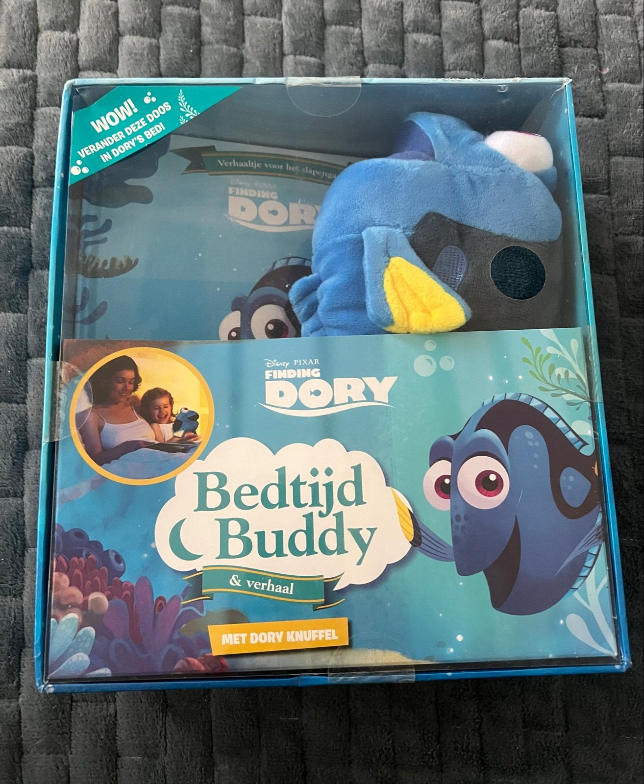 Finding Dory Bedtijd Buddy & Verhaal met Dory Knuffel, Ophalen of Verzenden, Nieuw, 3 tot 4 jaar