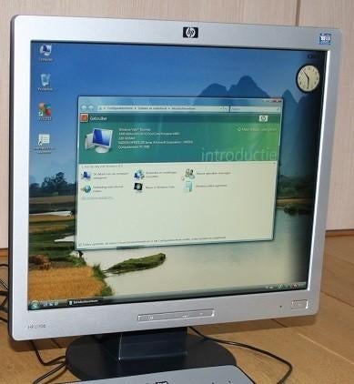 HP L1706 - Monitor (17 inch), Ophalen, Gebruikt, Kantelbaar, HP