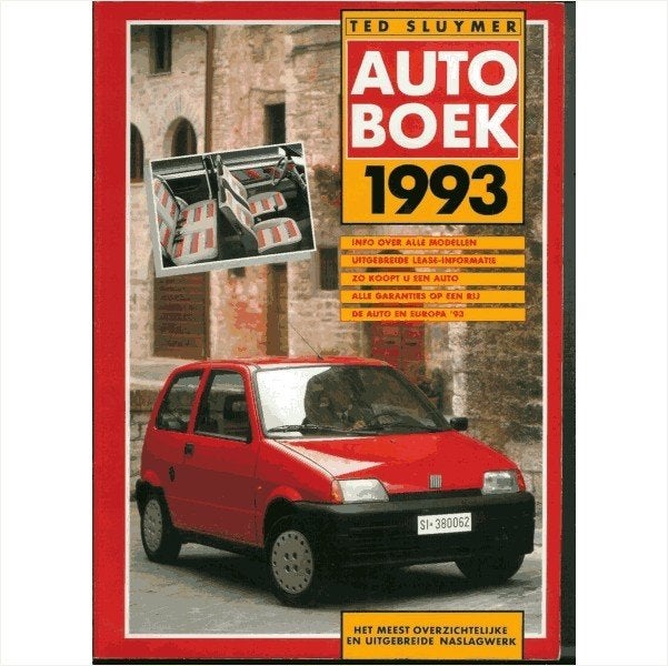 Autoboek Jaarboek 1993 #1 Nederlands, Ophalen of Verzenden, Gelezen, Algemeen