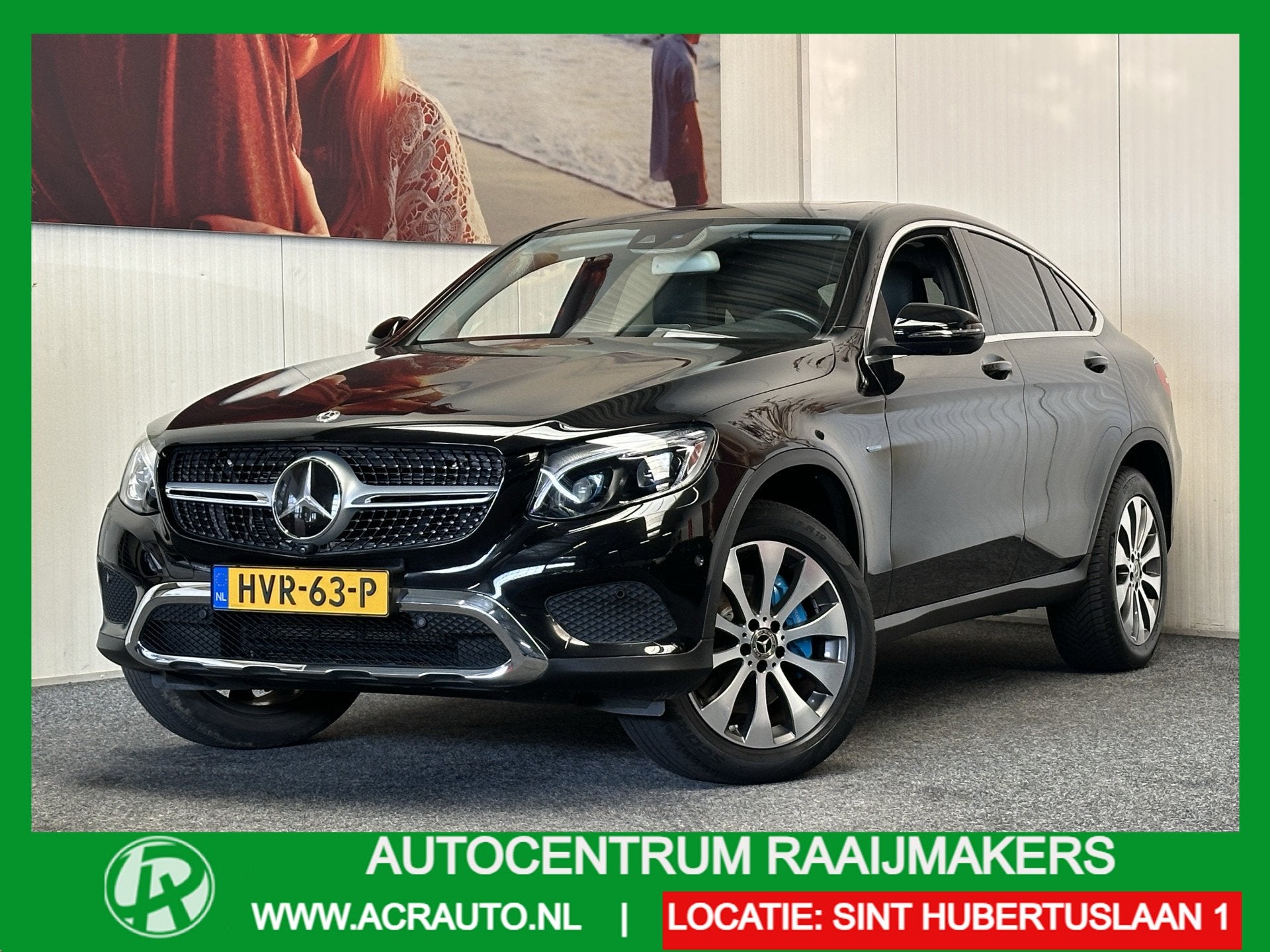 Mercedes-Benz GLC COUPE 350E 4MATIC BUSINESS SCHUIFDAK ACHTE, Auto's, Mercedes-Benz, Automaat, Gebruikt, Zwart, 4 cilinders