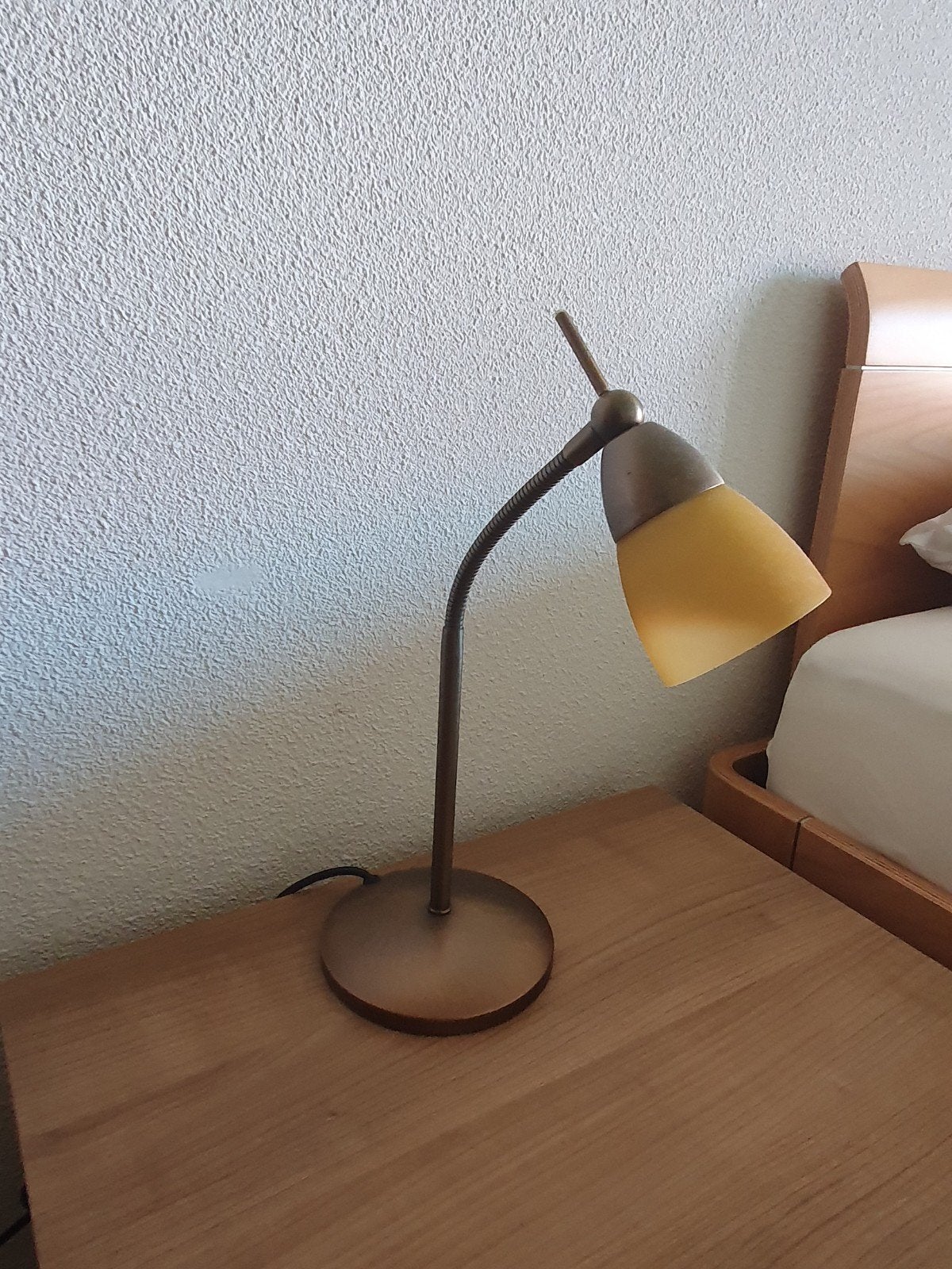 2x Touch Tafellampen / nachtlampen met 3 lichtstanden, Gebruikt, Ophalen of Verzenden, Minder dan 50 cm, Glas