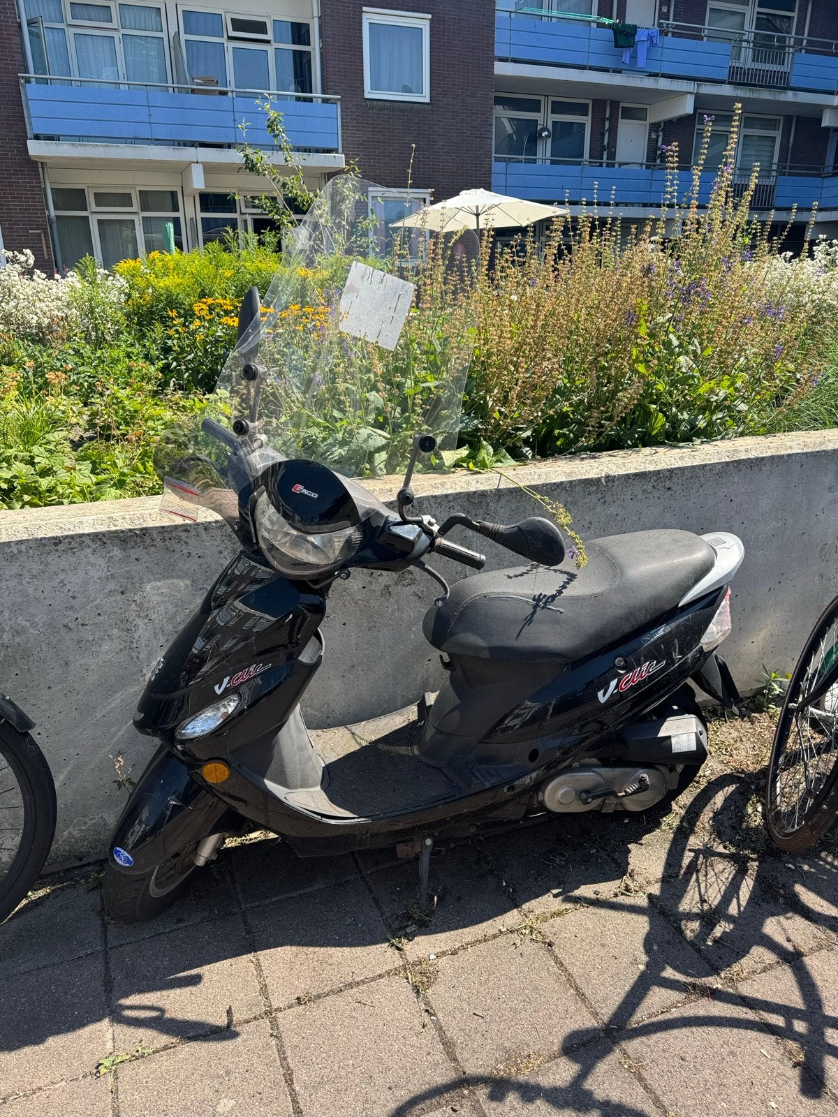Peugeot V-Clic Scooter - Zwart, Gebruikt, Ophalen, Gebruikt, Benzine, Overige modellen