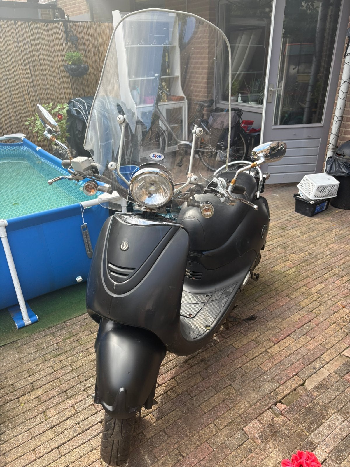 Gebruikte scooter, Ophalen, Gebruikt, SYM, Benzine
