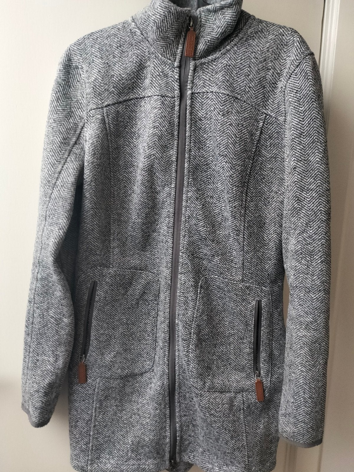 Möberg outdoor lange damesvest, Meerkleurig, Zo goed als nieuw, Maat 36 (S), Ophalen