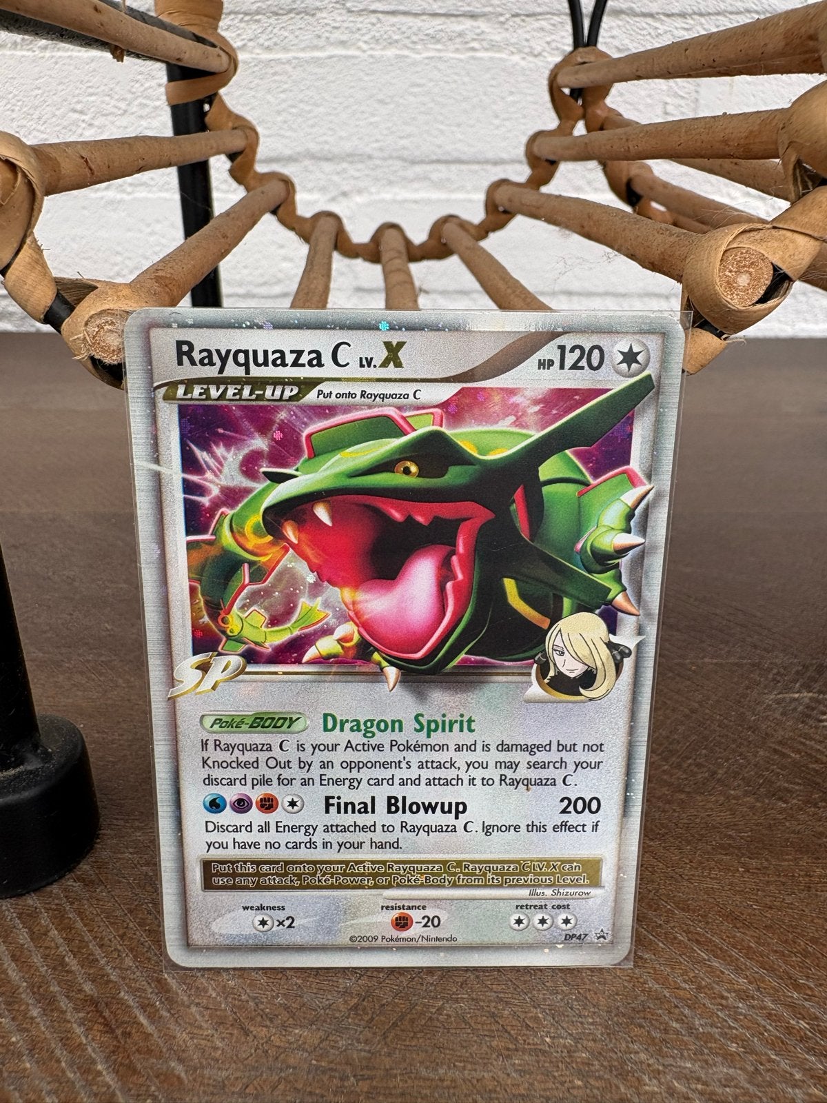 Rayquaza C LV.X Diamond & Pearl Promo Holo Pokémon Kaart, Hobby en Vrije tijd, Verzamelkaartspellen | Pokémon, Ophalen of Verzenden