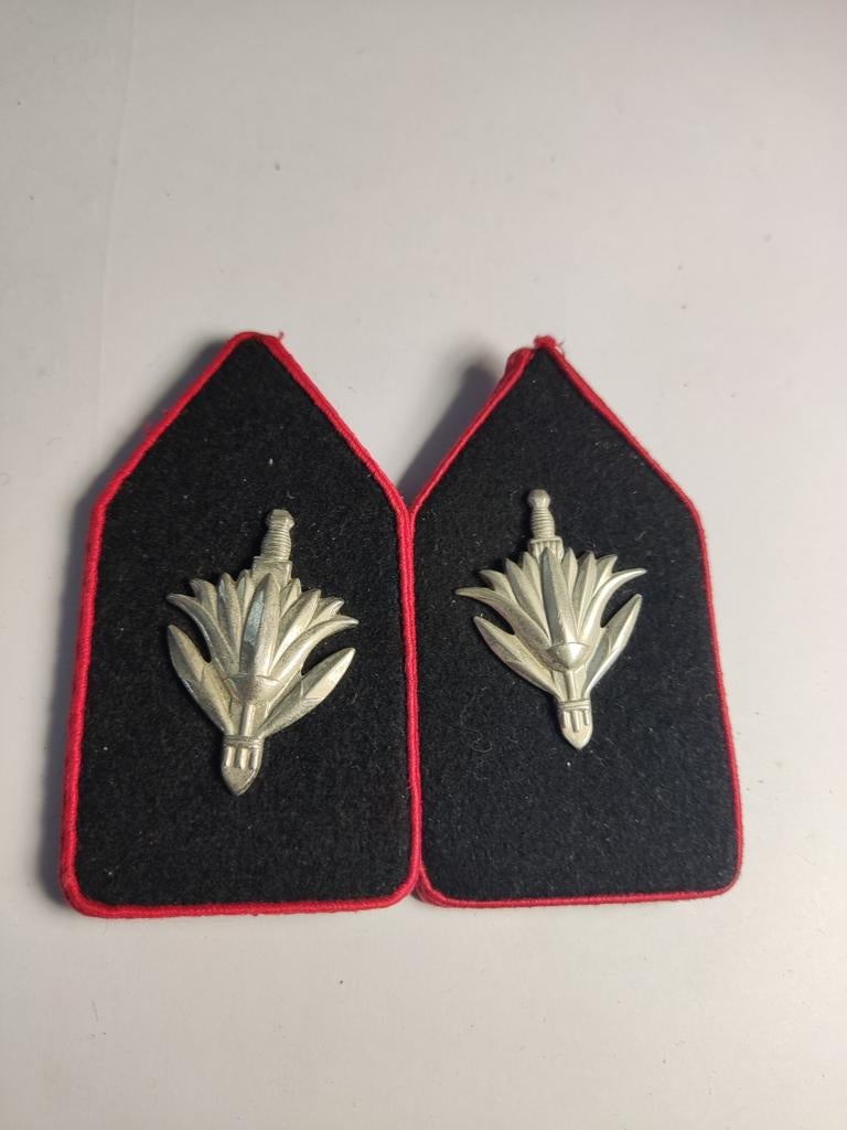 Kraagspiegels Militaire Administratie bij de Artillerie, Verzamelen, Militaria | Algemeen, Ophalen of Verzenden, Landmacht, Nederland