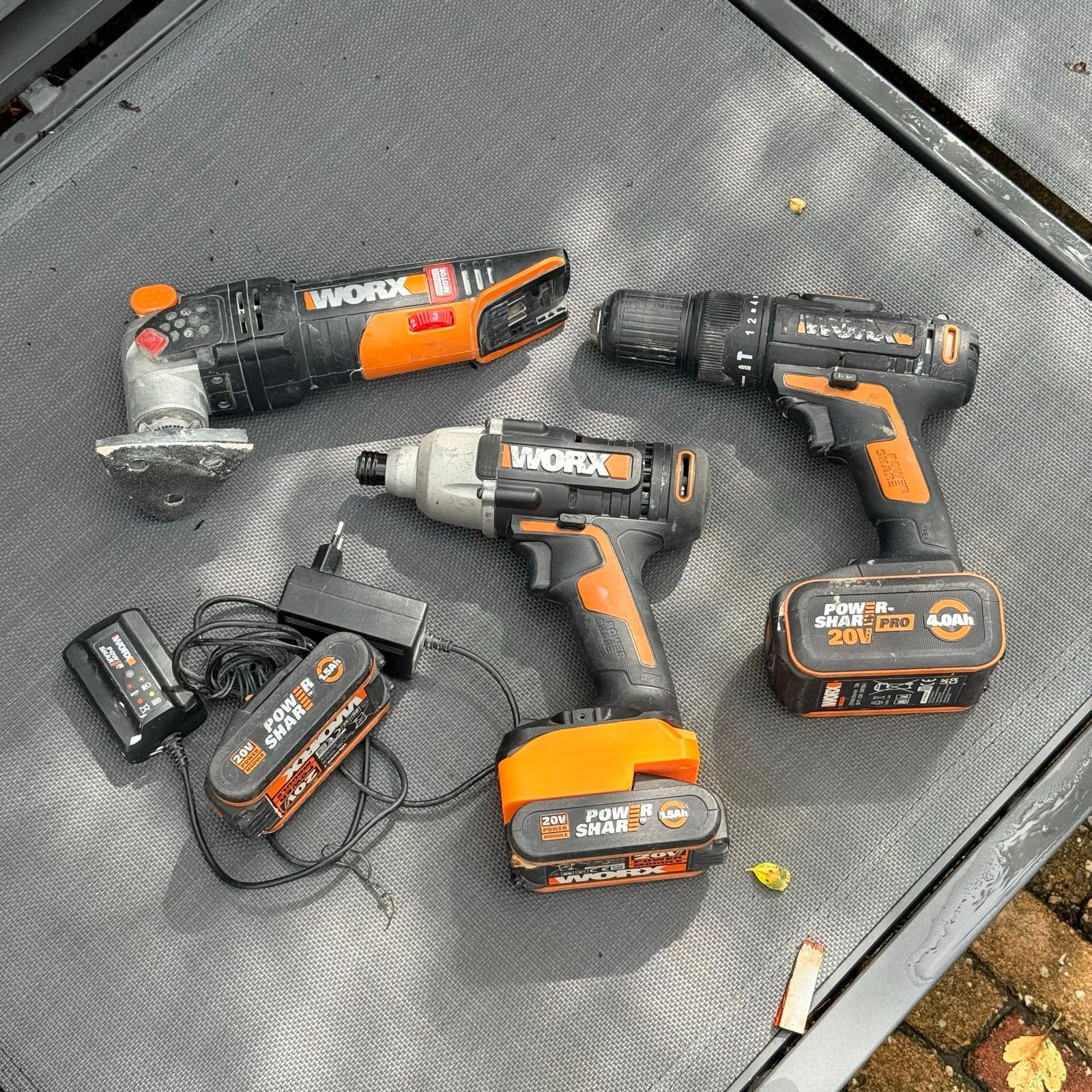 WORX boormachines en multitool set, Ophalen, Overige typen