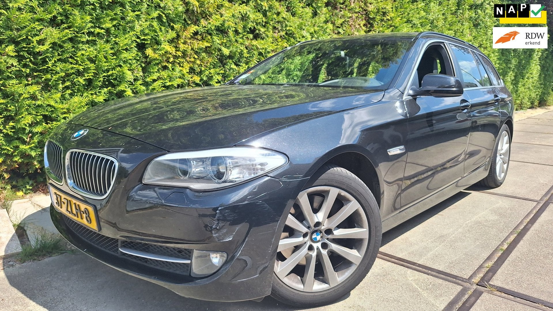 BMW 5-serie Touring 528i High Executive, Auto's, Automaat, Euro 5, Gebruikt, 2000 kg