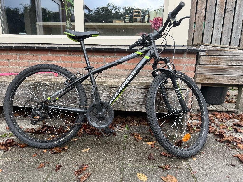 Rockrider ST 500 Mountainbike | 24 inch | Kinderfiets, Ophalen, 20 inch of meer, Gebruikt, Velgrem