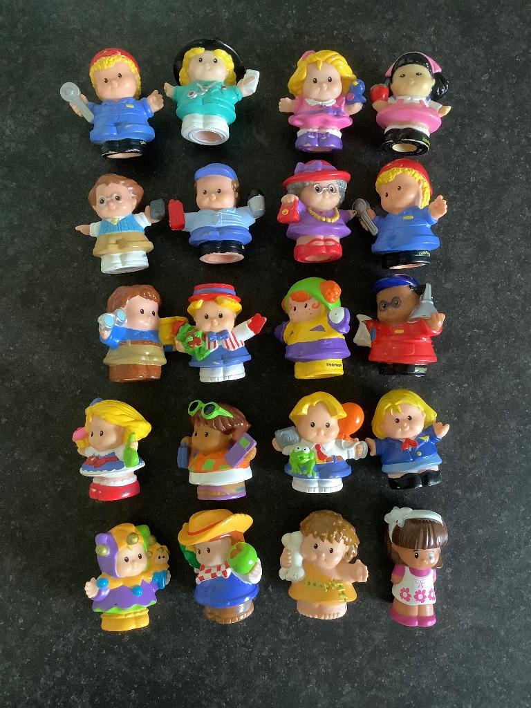 Little people / FP    poppetjes / popjes, Kinderen en Baby's, Speelgoed | Fisher-Price, Verzenden, Zo goed als nieuw, Speelset