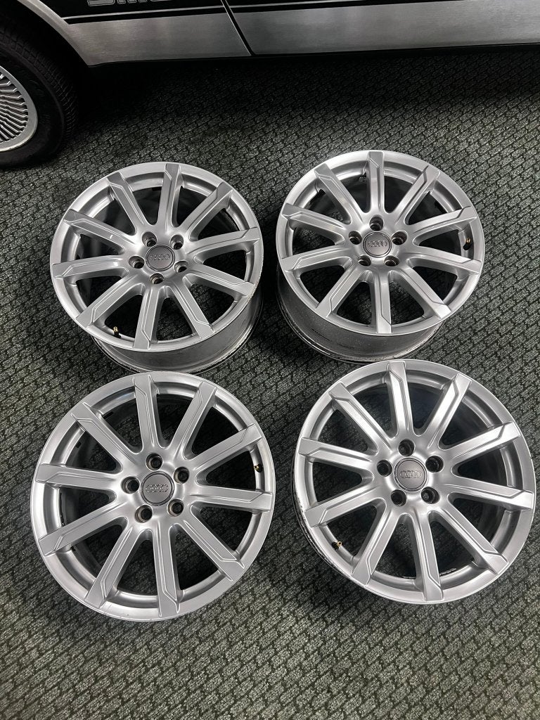 Set van 4 originele Audi-velgen / 18 inch 8K0601025AJ, Ophalen, 18 inch, Velg(en), All Season