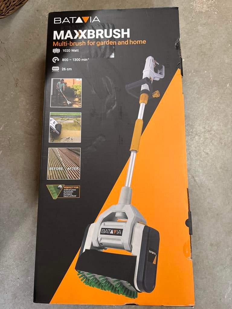 Batavia Maxxbrush Multi-borstel voor tuin en huis - 1020W, Ophalen of Verzenden, Zo goed als nieuw