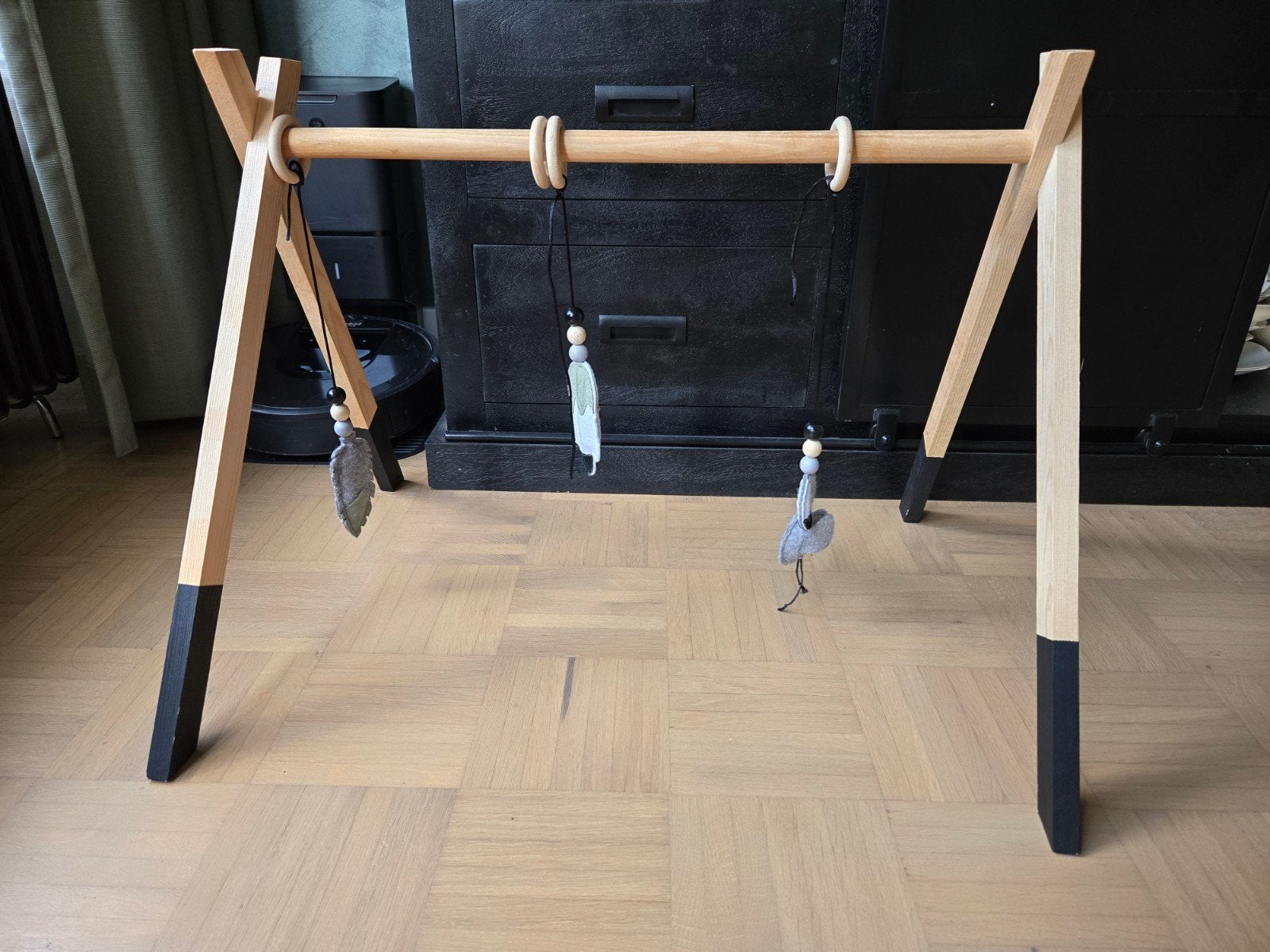 Houten babygym in goede staat, Ophalen of Verzenden, Zo goed als nieuw, Babygym