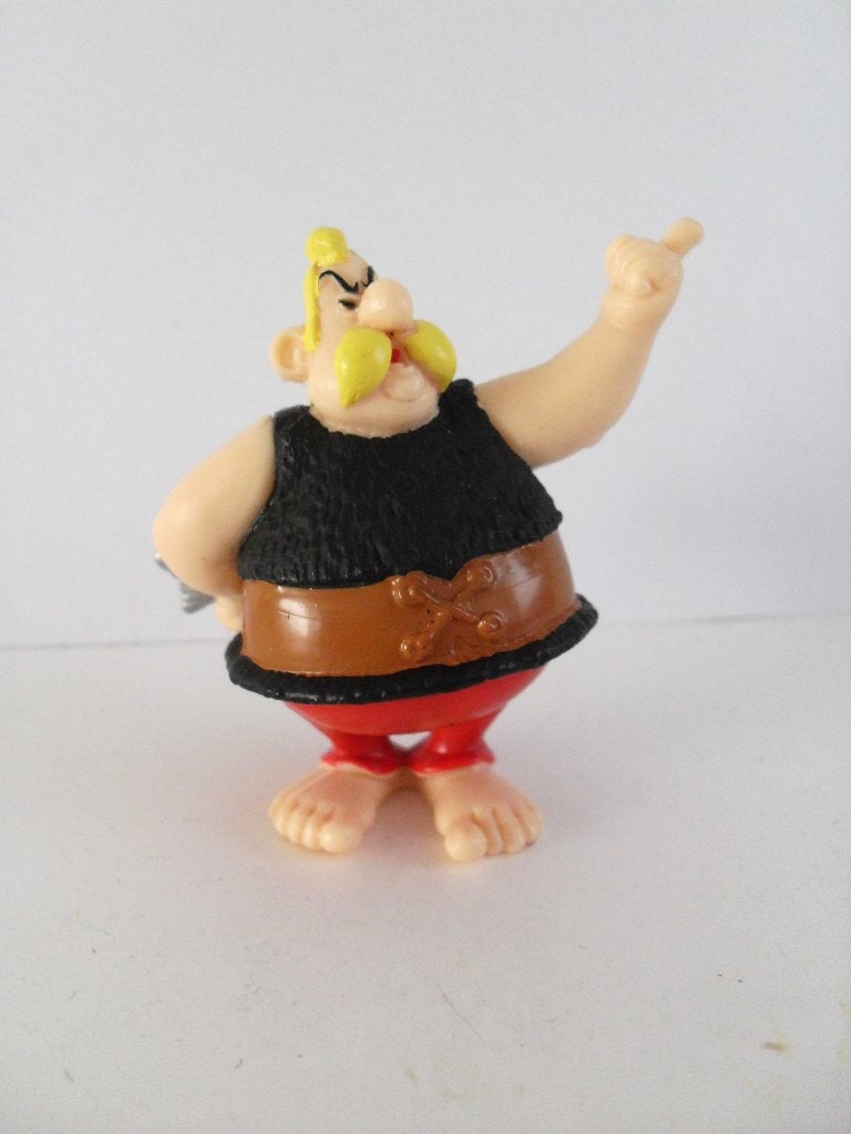 Asterix en Obelix Plastoy Figuurtje Kostunrix Vistix, Ophalen of Verzenden, Asterix en Obelix, Zo goed als nieuw, Beeldje of Figuurtje