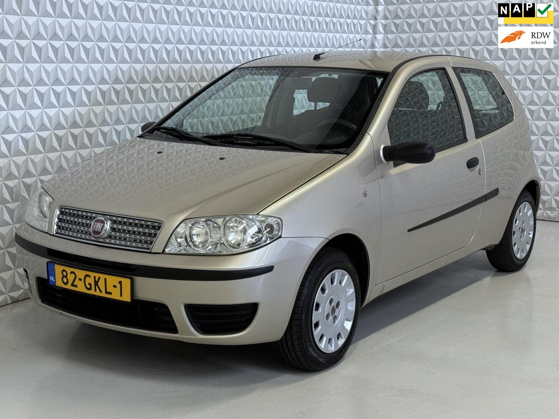 Fiat Punto 1.2 Active AIRCO - in nette staat! (2008), Auto's, Voorwielaandrijving, Gebruikt, 4 cilinders, Beige