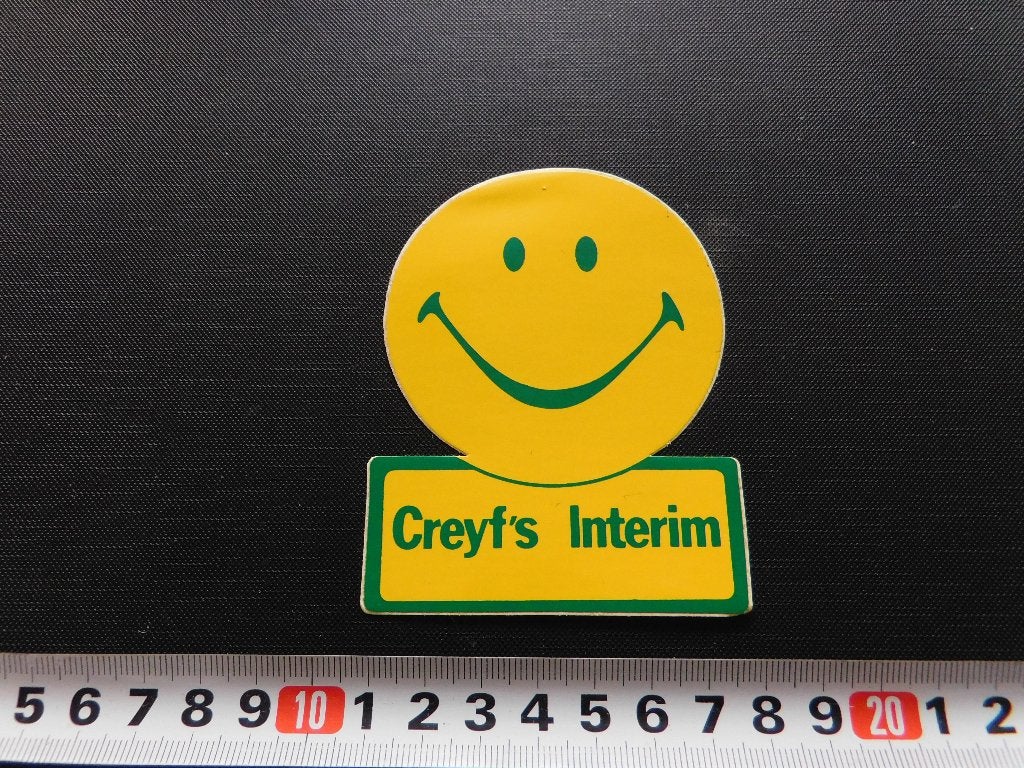 sticker Creyf's Interim, Ophalen, Zo goed als nieuw