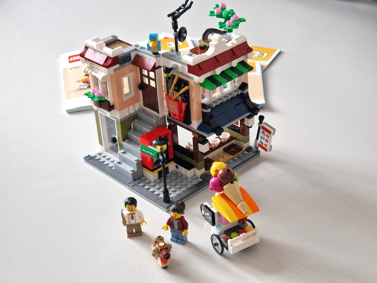 LEGO Creator 3in1 Noedelwinkel in de stad | #31131, Gebruikt, Verzenden, Lego, Inclusief instructies