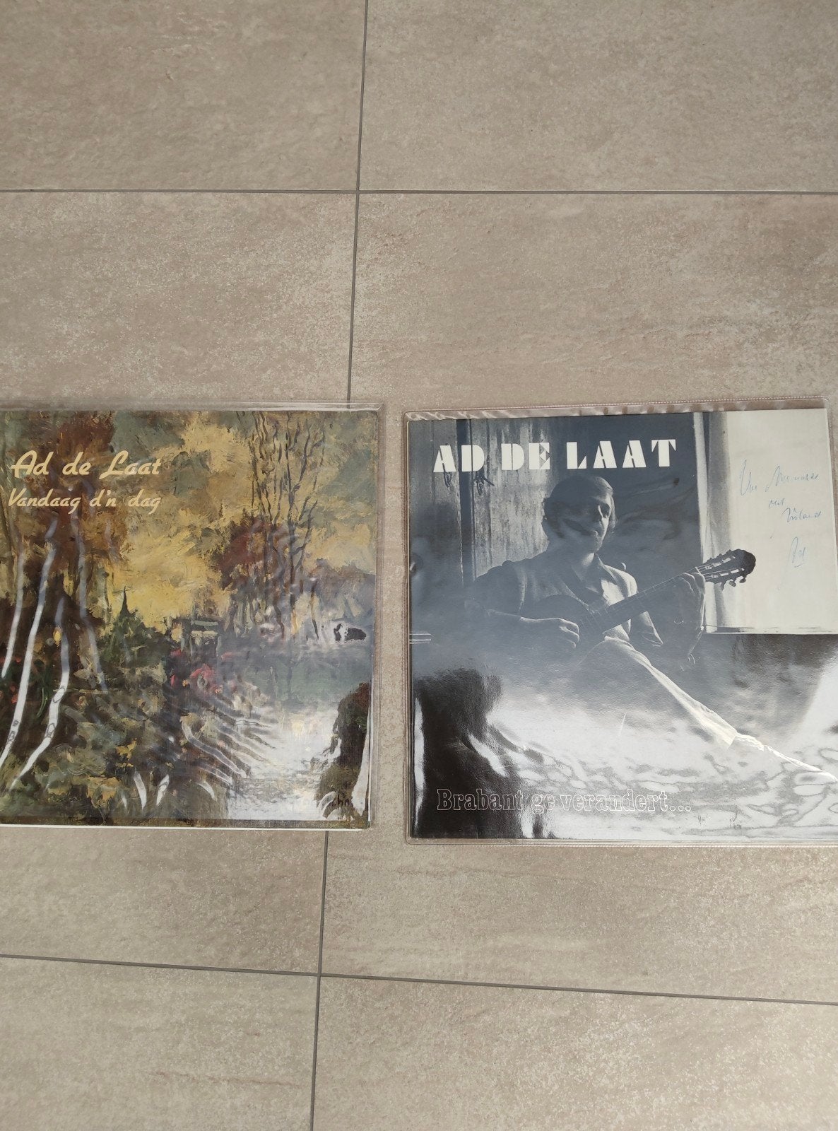 Elpee van Ad de Laat, Cd's en Dvd's, Ophalen, Gebruikt, Overige formaten, Levenslied of Smartlap