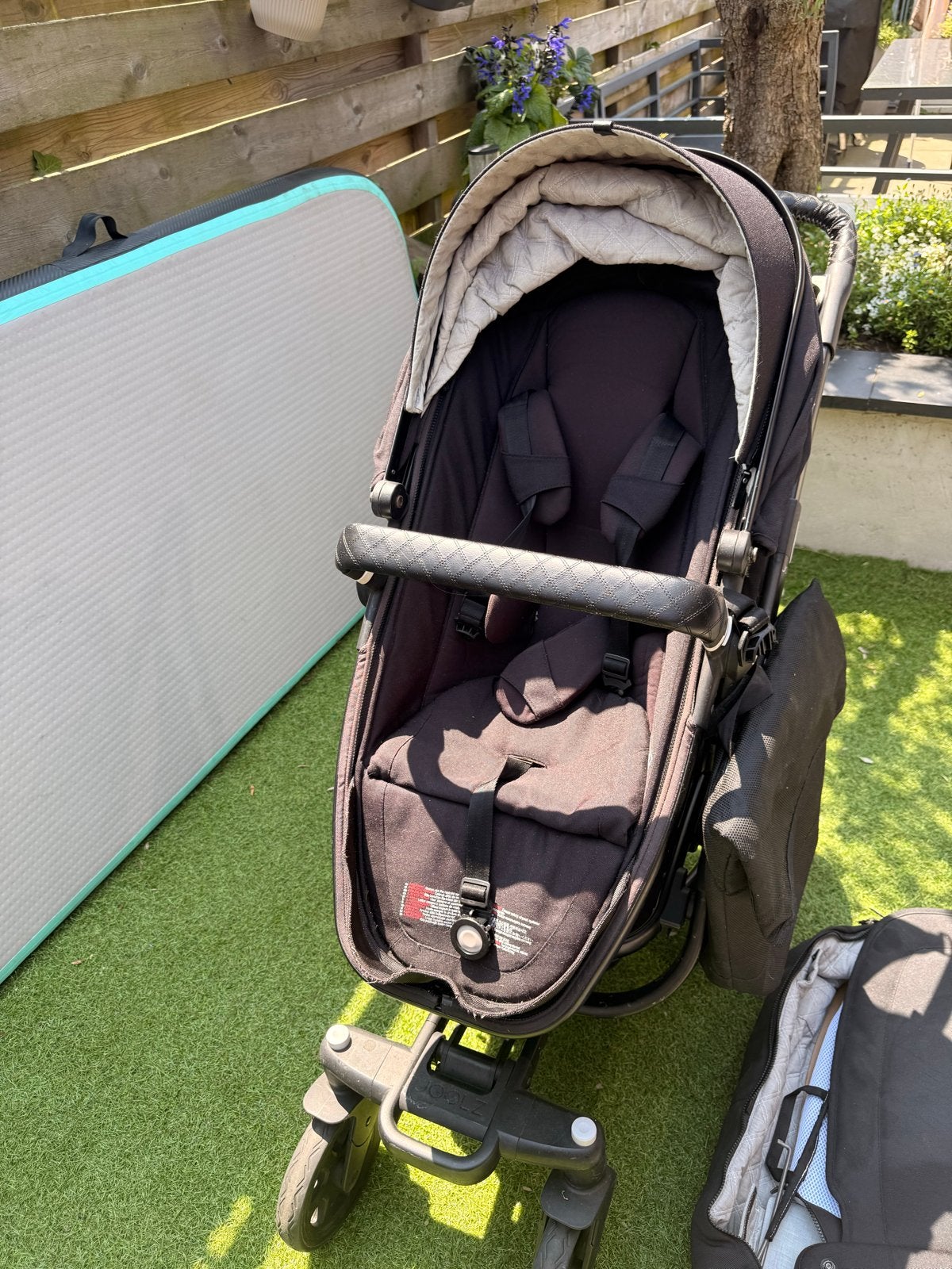 Joolz Day Duo kinderwagen met alles erop!, Gebruikt, Ophalen of Verzenden, Met reiswieg, Kinderwagen